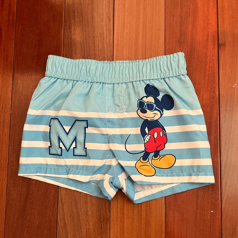 Disney Baby 6-9mo swim trunks